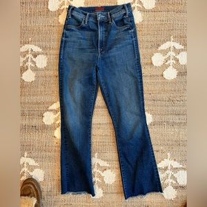 Mother Denim crop flare jeans